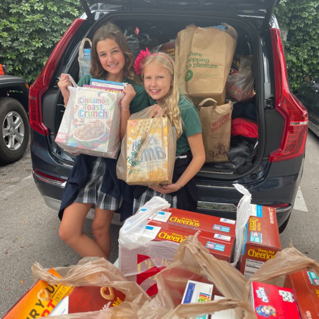Hanna and Sadie from St Joan of Arc Boca Raton Cereal4all s_400x400