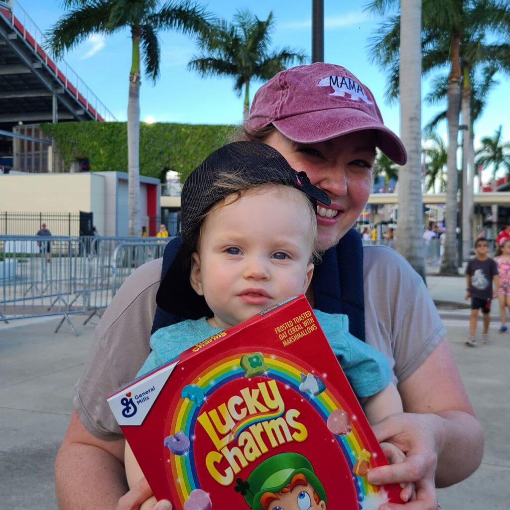 Tackle Hunger 2022 Baby Brooks and Mama_400x400